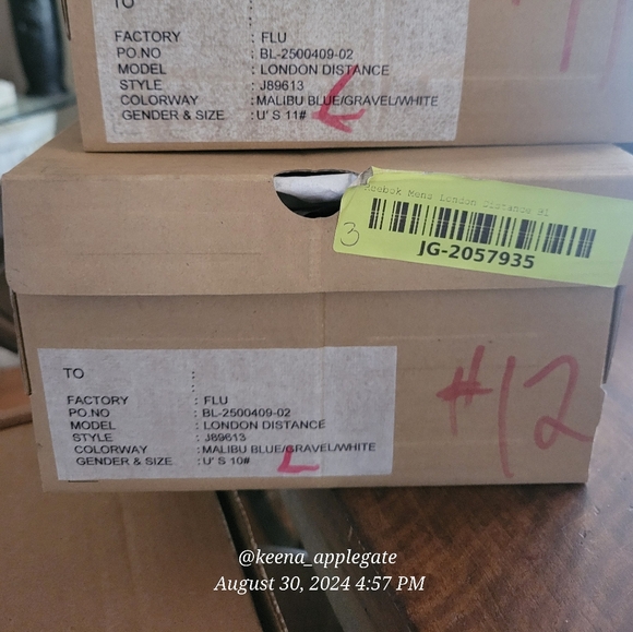 Reebok Mens London Distance Blue Track Shoes Running Shoe Athletic Shoes #9,12 - Picture 12 of 12